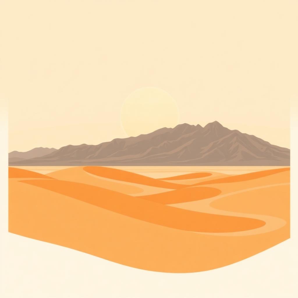 Illustration: Death Valley NP · Mesquite Dunes