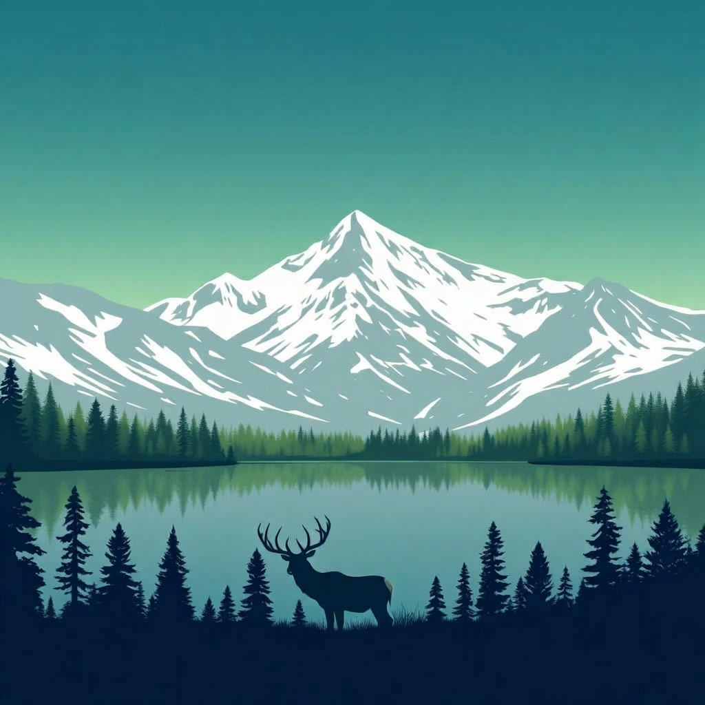 Illustration: Rocky Mountain NP · Trail Ridge