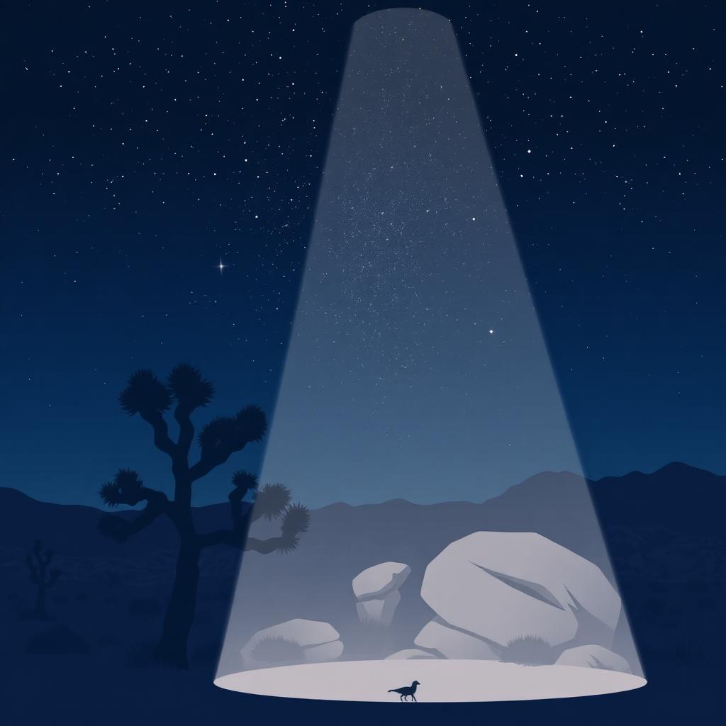 Illustration: Joshua Tree NP · Mojave Stars